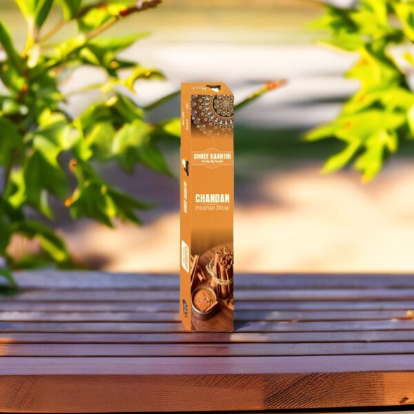 Shree Saarthi Economy Premium Chandan Incense Sticks | 30 gms.